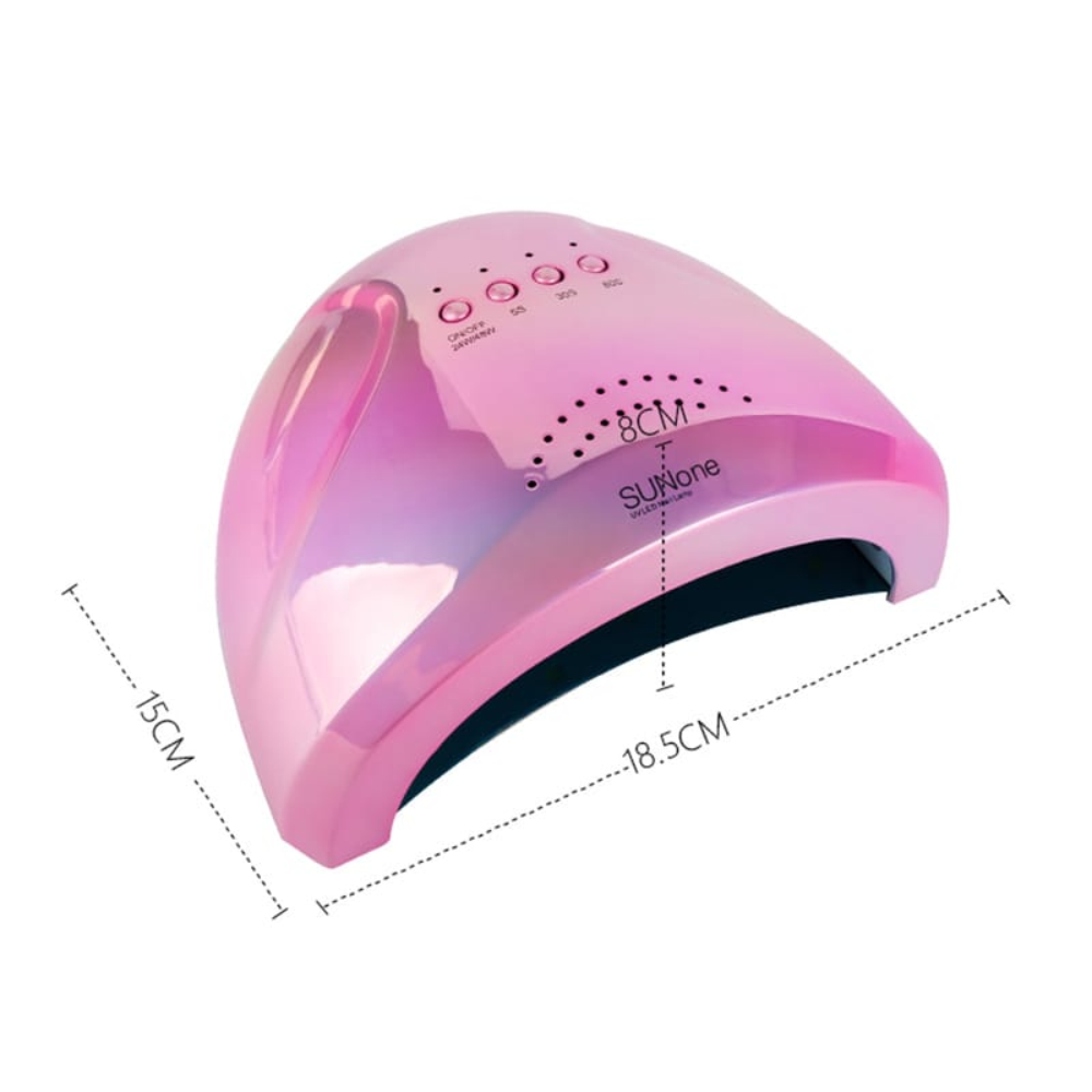 Lámpara UV LED Uñas 48W Sensor Automático Temporizador Secado Gel