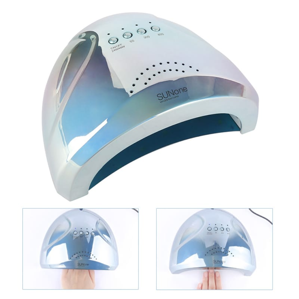 Lámpara UV LED Uñas 48W Sensor Automático Temporizador Secado Gel