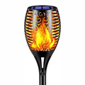 Lámpara Solar Antorcha Jardín Efecto Llama Fuego IP65 Exterior Estaca