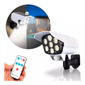 Lámpara Solar LED 77 SMD Sensor Movimiento Control Remoto IP65