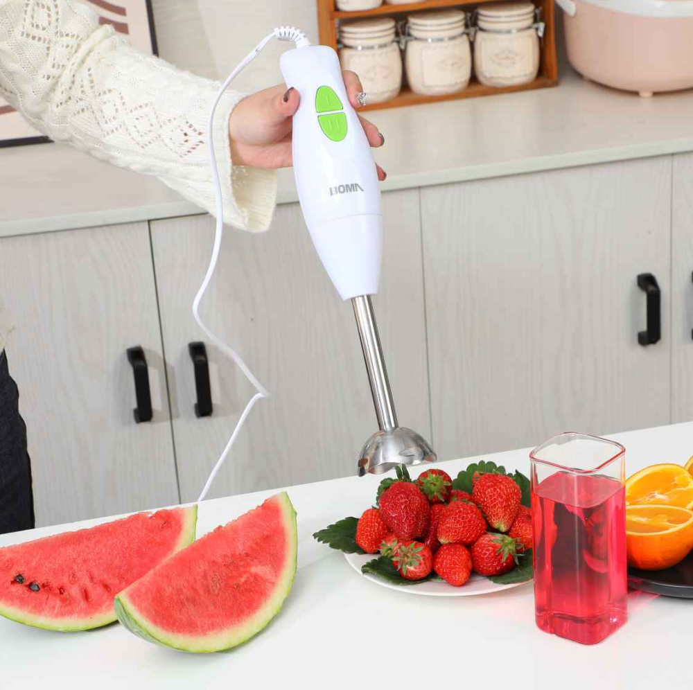 Licuadora Inmersión Batidora Mano Vaso 600ml Sopas Batidos Cocina