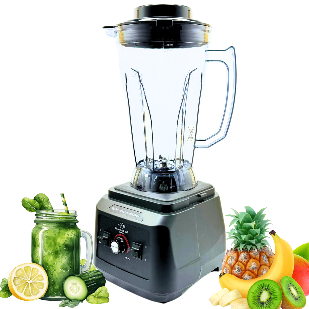 Licuadora Industrial Renahouse 6.5 Litros 1680W Comercial Negocio