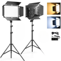 Panel Luz LED Fotografía RGB 600 LED 80W Recargable Trípode Control