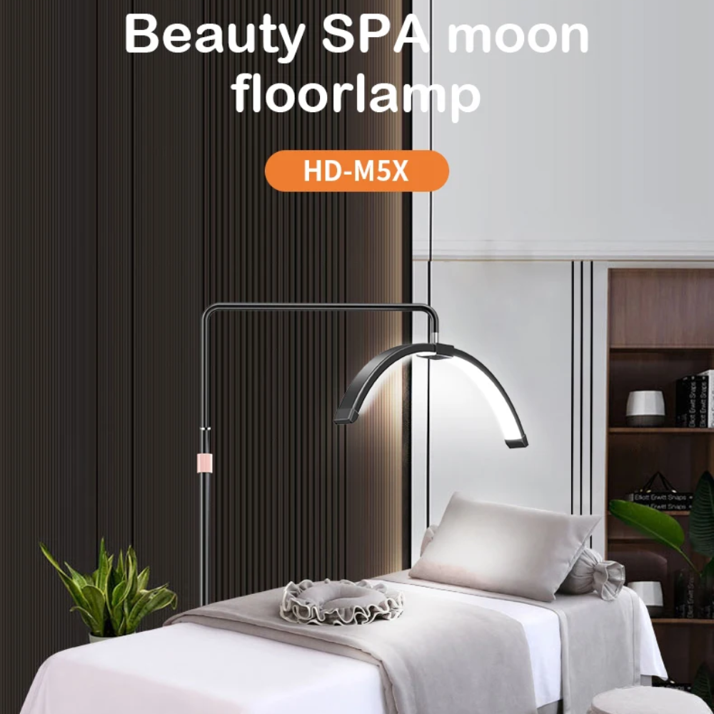 Lámpara LED Luna Profesional 20W 3 Tonos Pestañas Tatuajes Spa Uñas