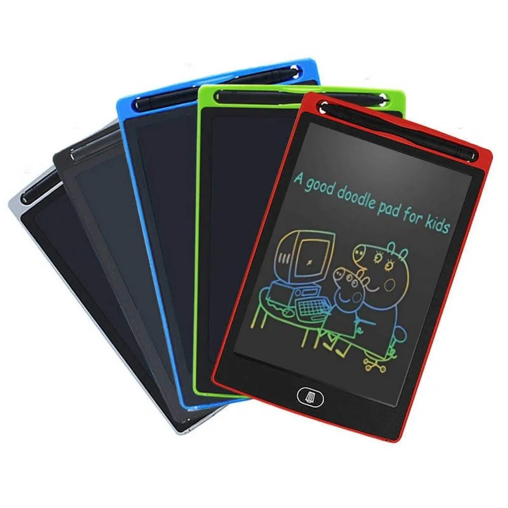 Tablero Mágico LCD 12 Pulgadas Dibujo Escritura Niños Borrado Botón