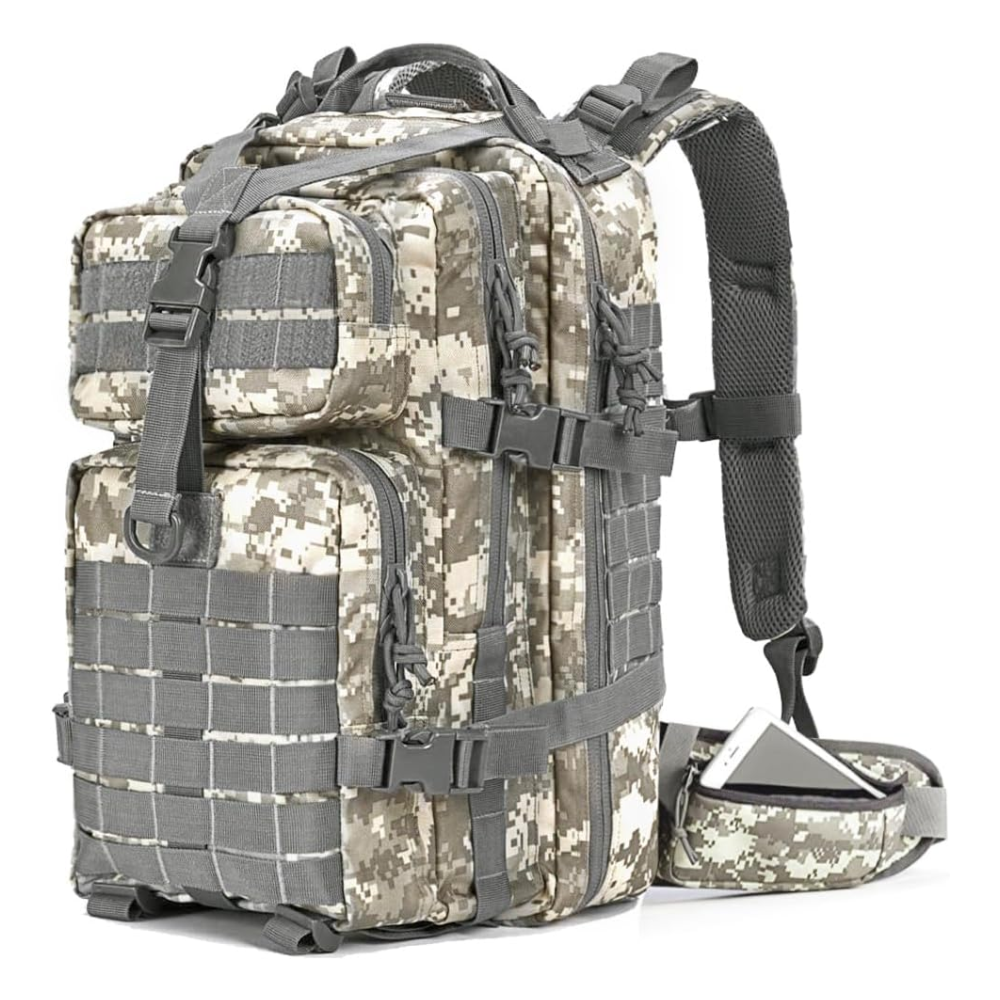 Maleta Táctica Militar 42 Litros Impermeable Oxford Molle Camping