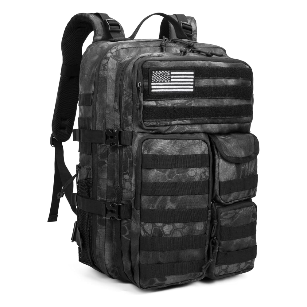 Maleta Táctica Militar 42 Litros Impermeable Oxford Molle Camping