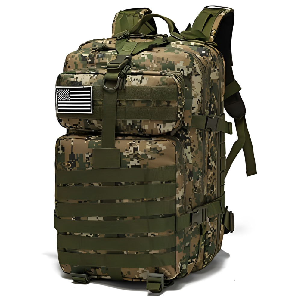 Maleta Táctica Militar Impermeable 42 Litros Oxford Molle Camping