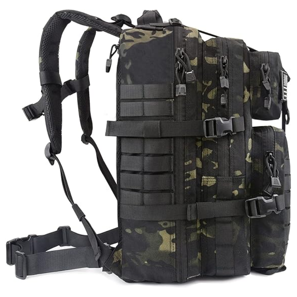 Maleta Táctica Militar 42 Litros Impermeable Oxford Molle Camping