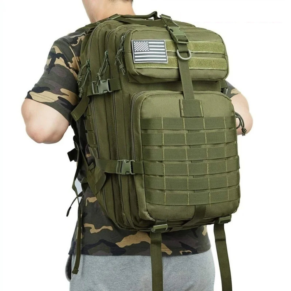 Maleta Táctica Militar Impermeable 42 Litros Oxford Molle Camping