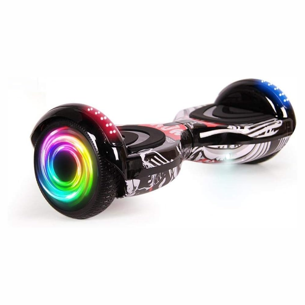 Malumeta Eléctrica Patineta 10 Pulgadas Bluetooth Luces LED Parlante