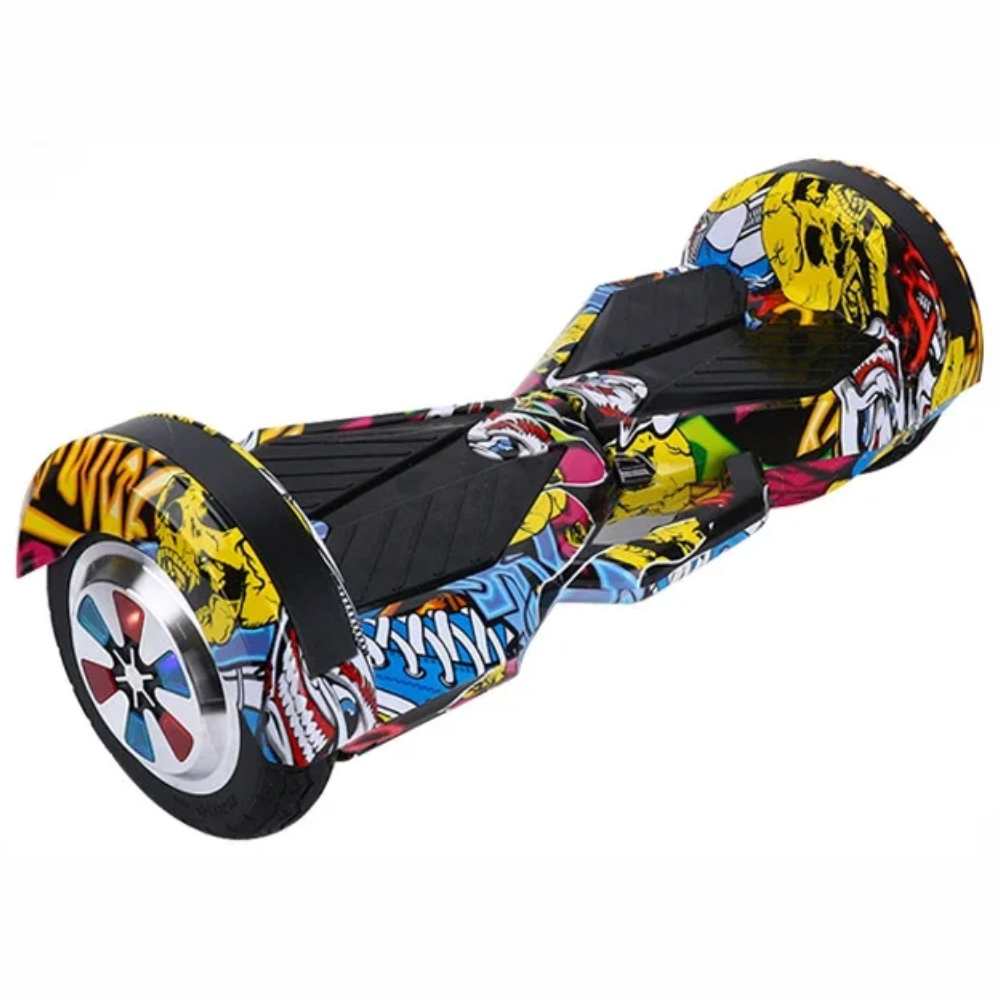 Malumeta Eléctrica Patineta 10 Pulgadas Bluetooth Luces LED Parlante