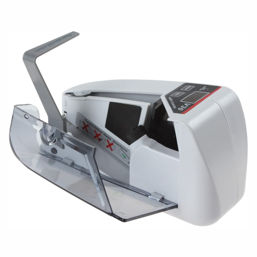 Contadora Billetes Portátil Handy Counter Pantalla LED Pilas Adaptador