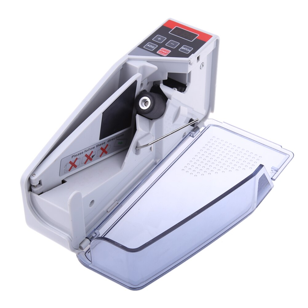 Contadora Billetes Portátil Handy Counter Pantalla LED Pilas Adaptador