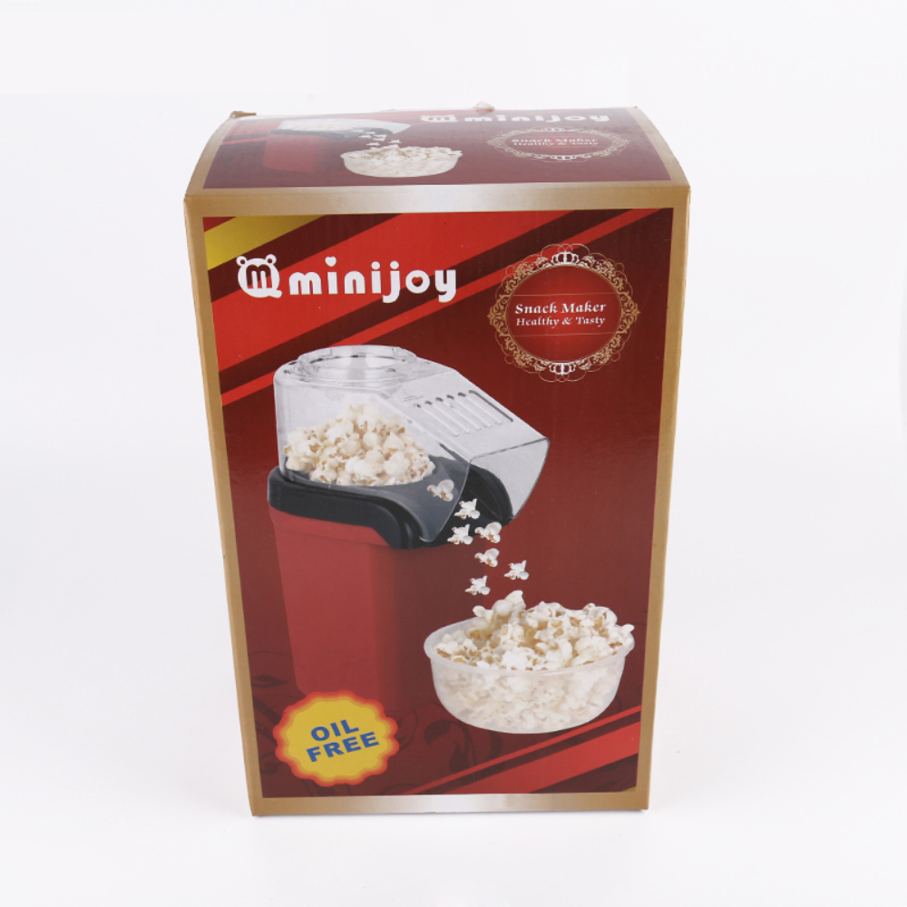 Crispetera Eléctrica Aire Caliente Palomitas 1200W Roja Taza Medidora