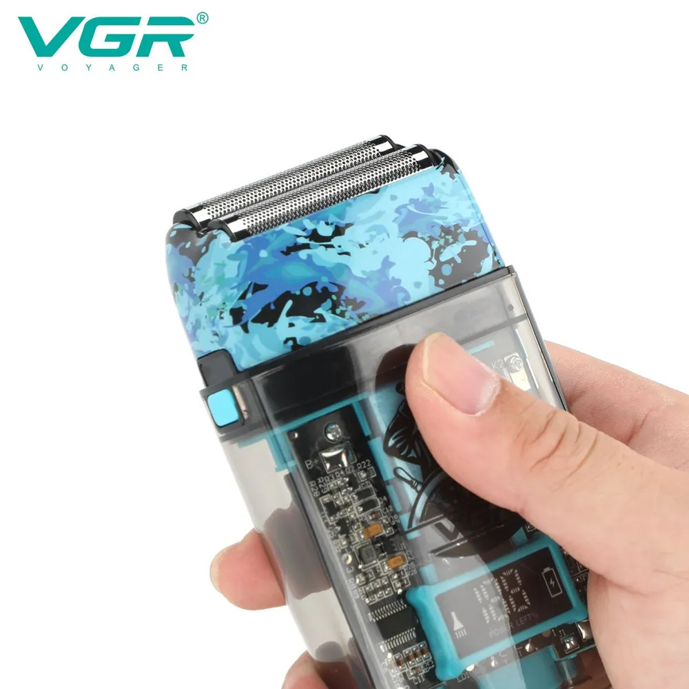 Combo VGR V-645 3x1 Máquina Peluquería Patillera Afeitadora Recargable