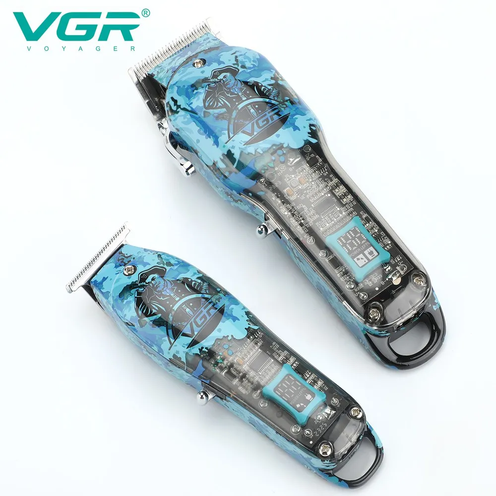 Combo VGR V-645 3x1 Máquina Peluquería Patillera Afeitadora Recargable