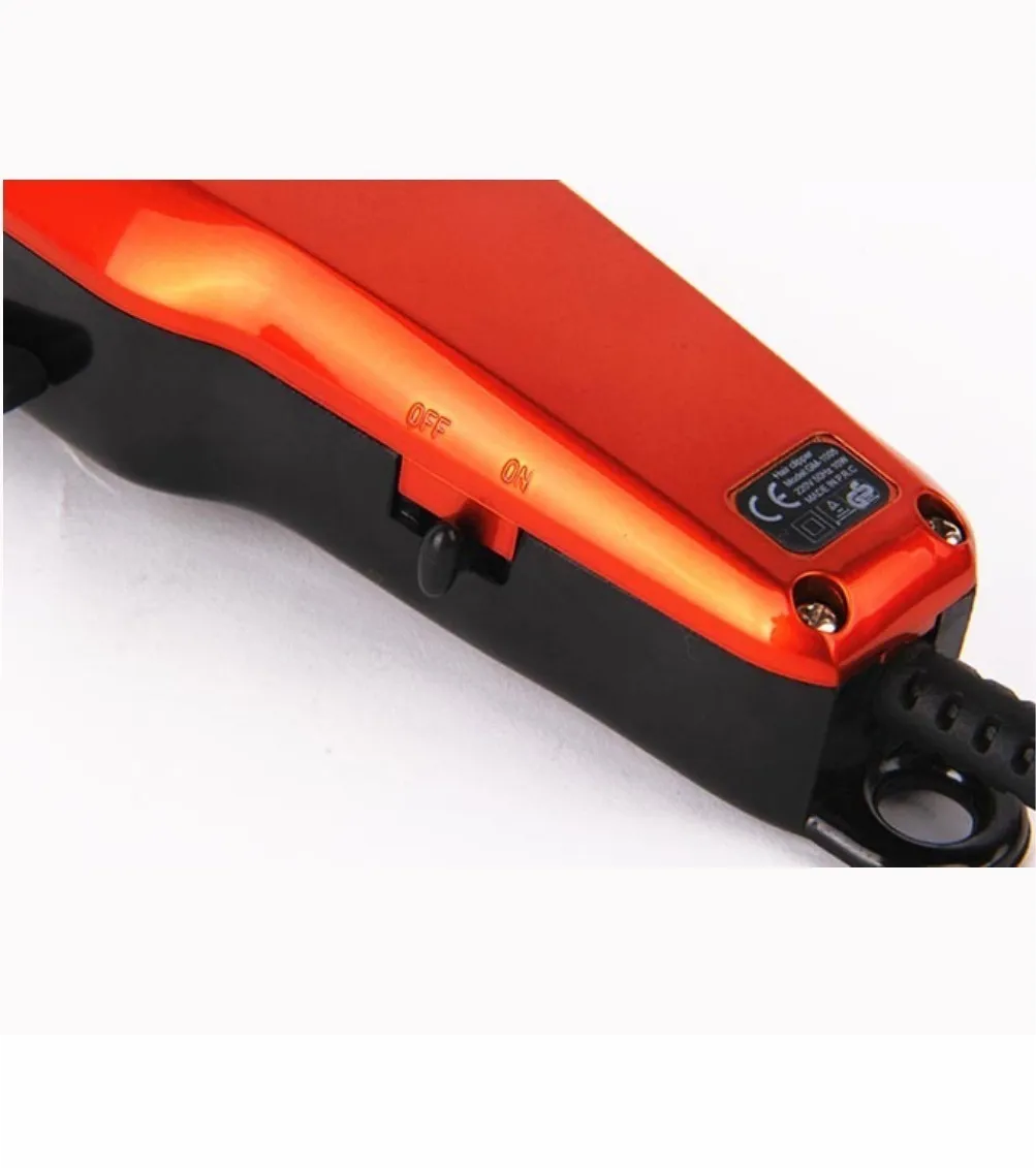 Máquina Peluquear Profesional 110-220V 4 Peines Guía Acero Inoxidable