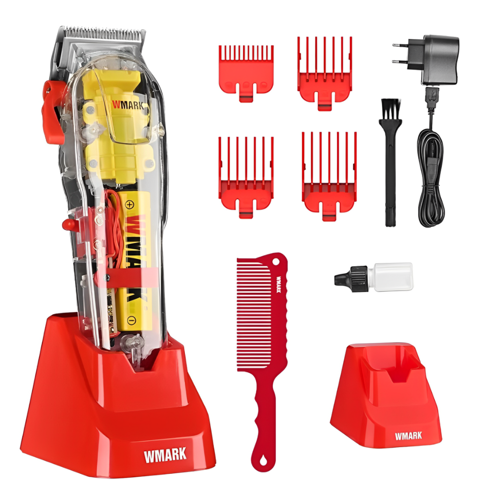Máquina Peluquería Profesional Wmark NG108 Pro Recargable 7300RPM Base