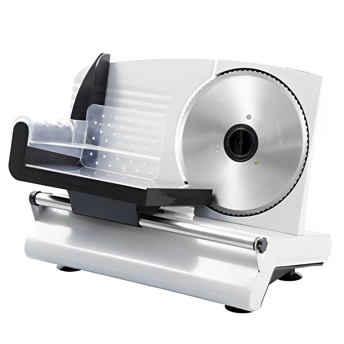 Rebanadora Eléctrica Carne Jamón Queso 200W Cuchilla 19cm Ajustable