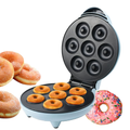 Máquina Mini Donas Eléctrica 7 Donas 1000W Antiadherente Postres