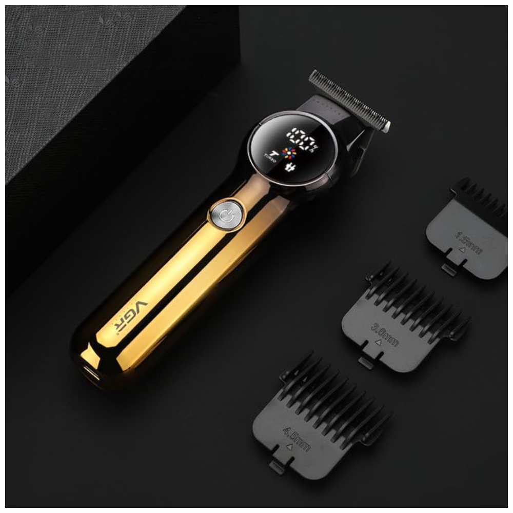 Patillera Recargable VGR V990 Barba Cuchilla Cerámica Indicador LED
