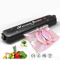 Selladora Bolsas Vacío Empacadora Automática Alimentos ZKFK-001 Negra