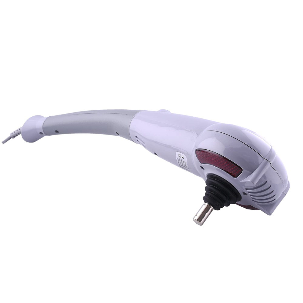 Masajeador Corporal Eléctrico 7 Cabezales Vibración Calor Cuello