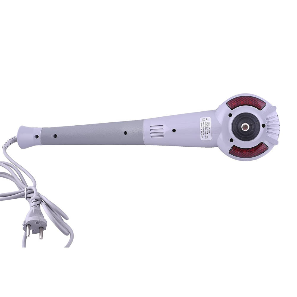 Masajeador Corporal Eléctrico 7 Cabezales Vibración Calor Cuello