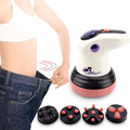 Masajeador Corporal Eléctrico 5 Cabezales Moldeador Abdomen Piernas