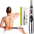 Masajeador Pluma Eléctrica Acupuntura 3 En 1 De 9 Intensidad