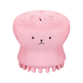 Cepillo Limpiador Facial Silicona Pulpo Exfoliante Masajeador Rostro