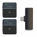 Micrófono Solapa Inalámbrico 2.4GHz Celular Tipo C Reducción Ruido