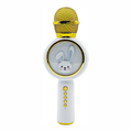 Micrófono Karaoke Niños X6 Bluetooth Parlante Cambiador Voz Conejo