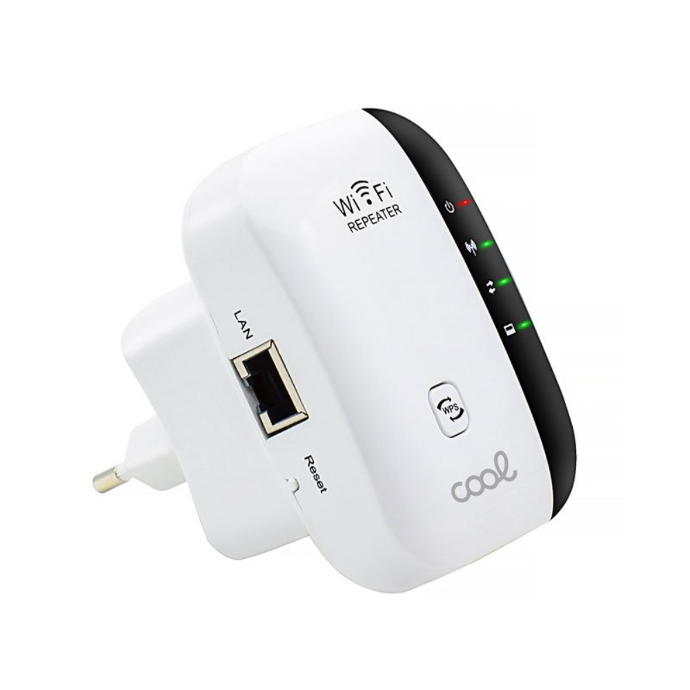 Repetidor WiFi Mini 2.4GHz 300Mbps Amplificador Señal Casa Oficina