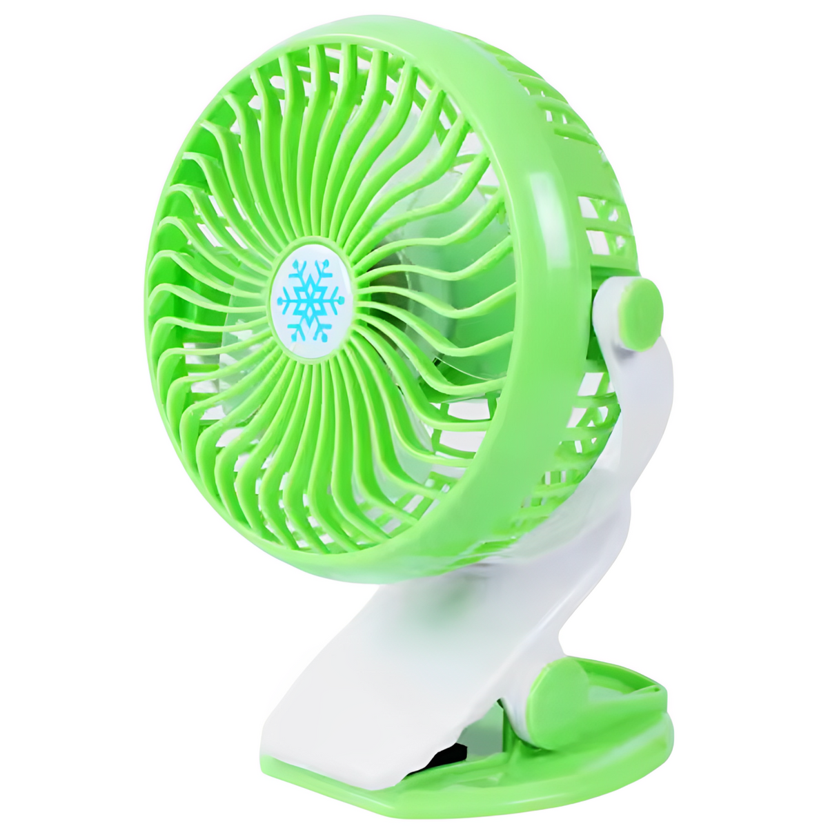 Mini Ventilador Pinza Recargable USB 3 Velocidades Portátil Silencioso