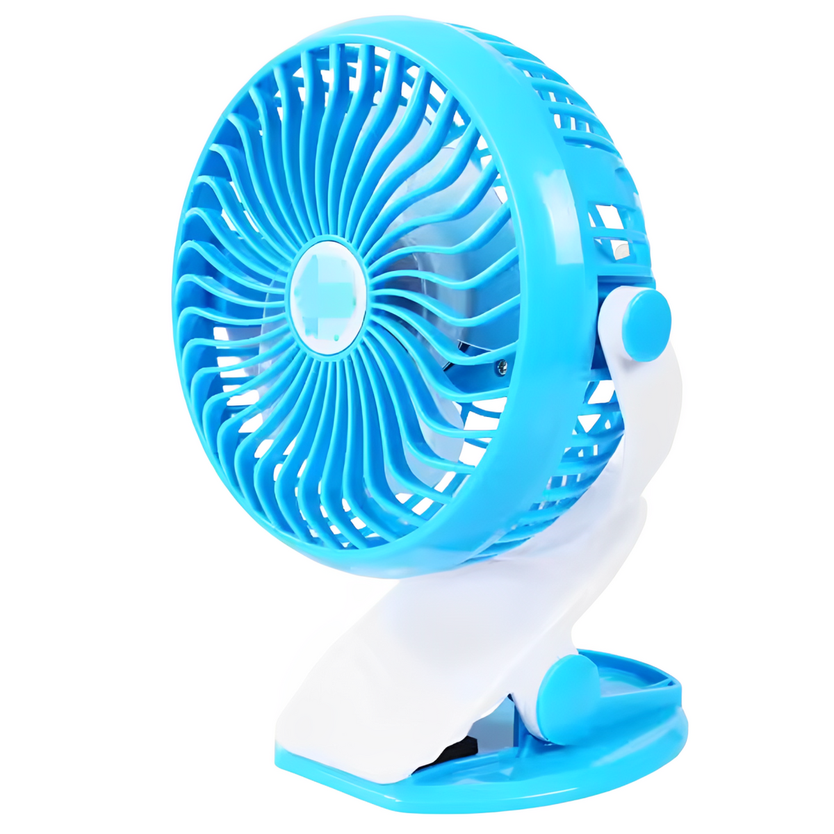 Mini Ventilador Pinza Recargable USB 3 Velocidades Portátil Silencioso