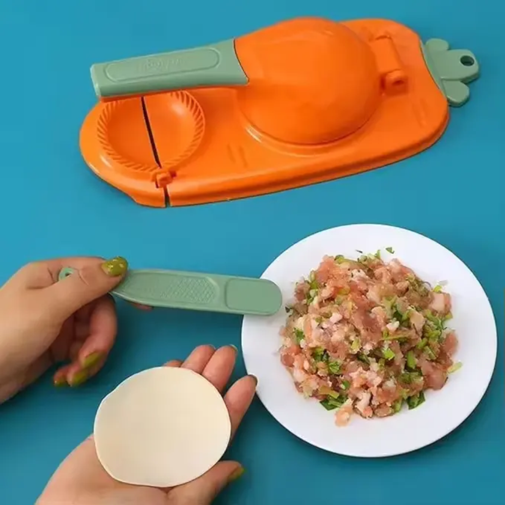 Molde Mini Empanadas Pasabocas Moldeadora Prensa 2x1 Pala Medidora