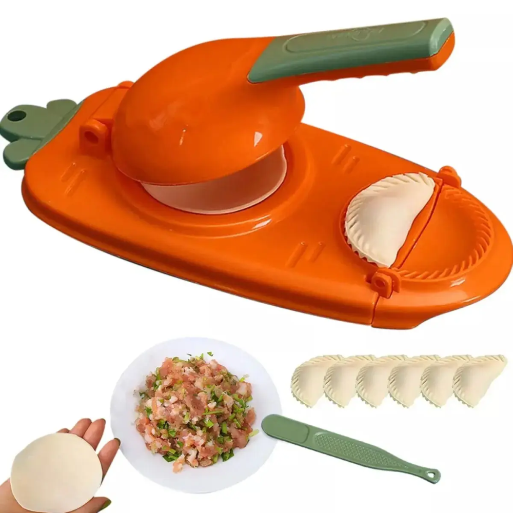 Molde Mini Empanadas Pasabocas Moldeadora Prensa 2x1 Pala Medidora