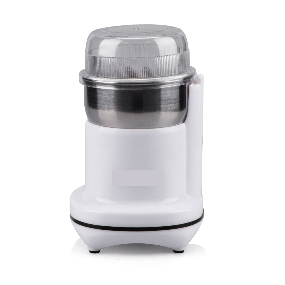 Molino Eléctrico Café Especias 200W Acero Inoxidable 2 Vasos Seguro