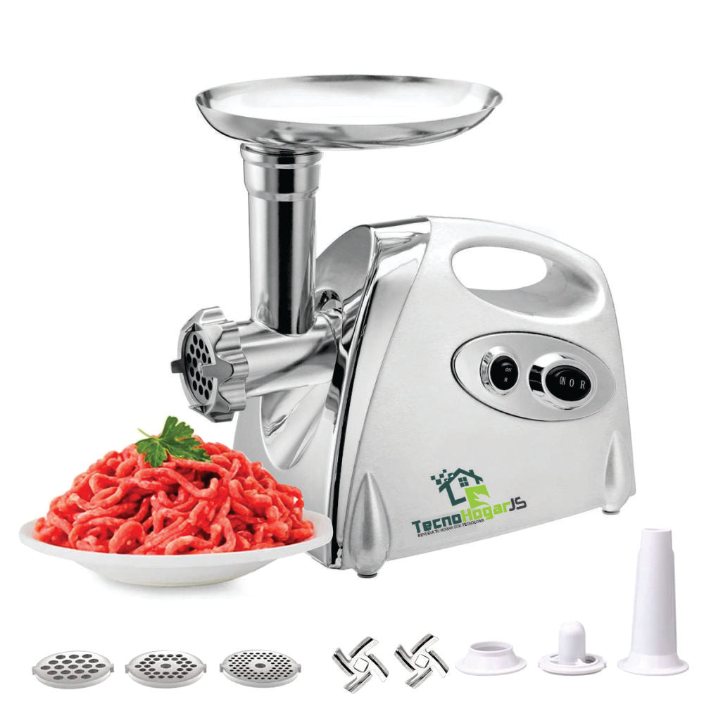 Molino Eléctrico Picador Carne Maíz Universal Royal 1200W 3 Discos