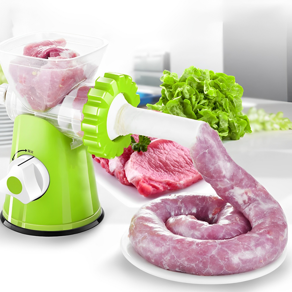 Molino Carne Manual Manivela Embutidos Chorizos Moledor Cocina Casero