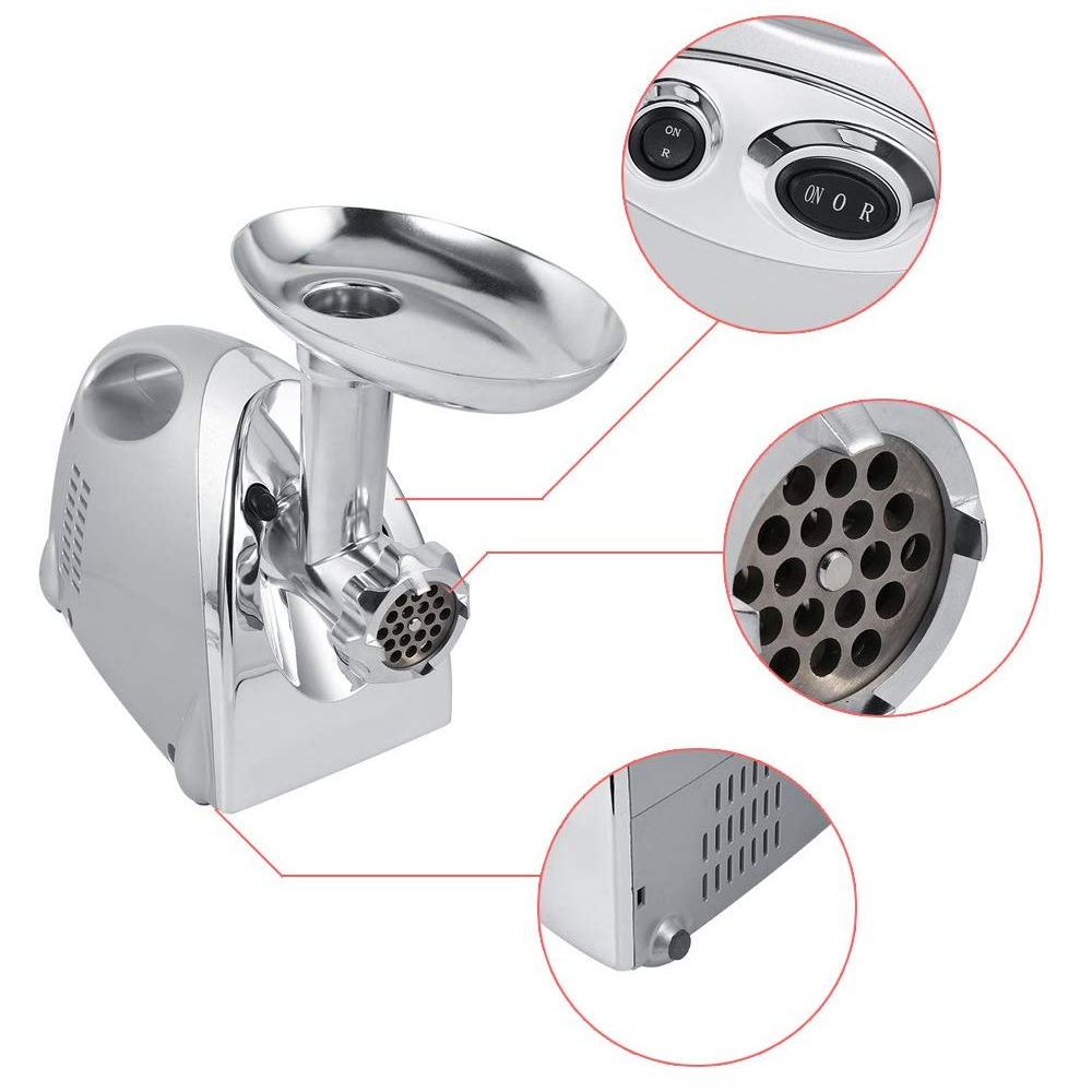 Molino Eléctrico Picador Carne Maíz Universal Royal 1200W 3 Discos