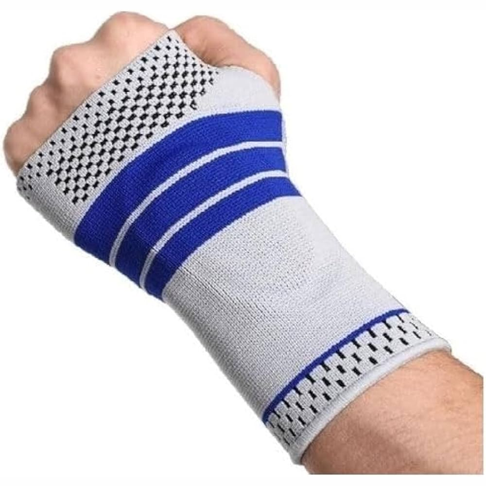Muñequera Elástica Deportiva Ortopédica Gel SBK-7301 Soporte Palma
