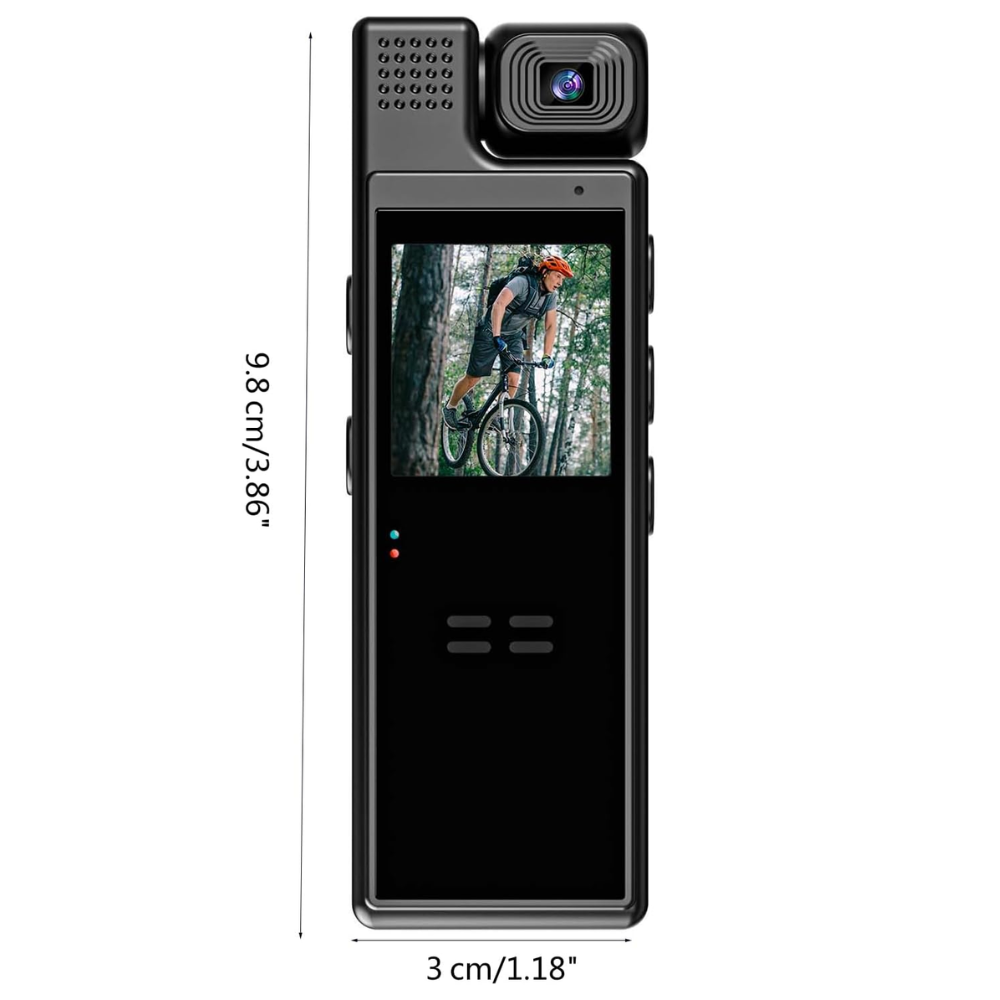 Mini Cámara Corporal L9 Full HD 1080p Visión Nocturna WiFi Clip