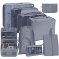 Organizador Maleta Viaje Kit 10 Bolsas Impermeable Zapatos Cosméticos