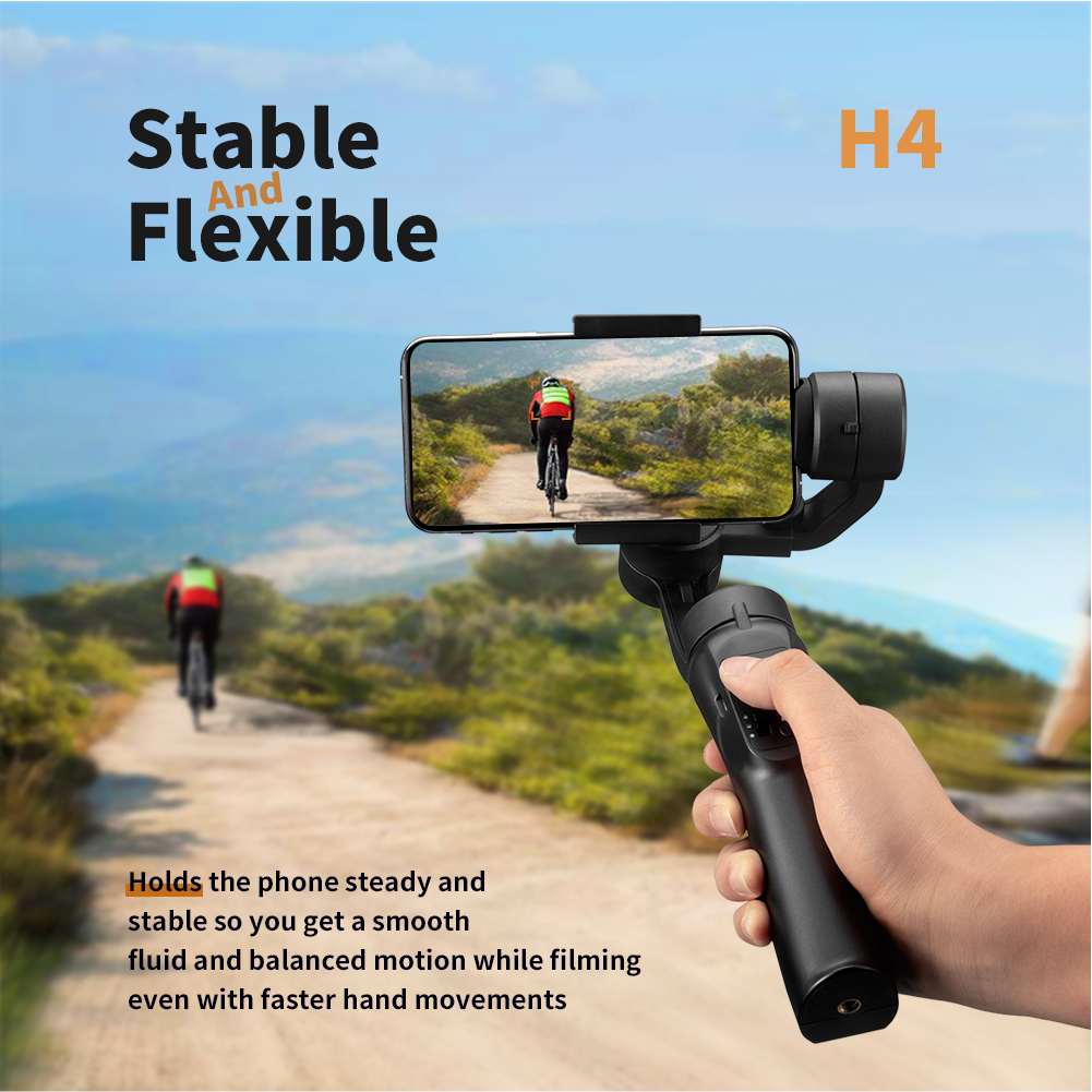 Gimbal Estabilizador Video 3 Ejes Celular Bluetooth 2200mAh Estuche