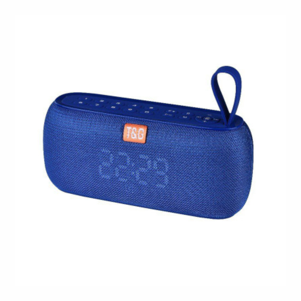 Parlante Bluetooth Recargable Pantalla Digital Reloj Alarma TG-177