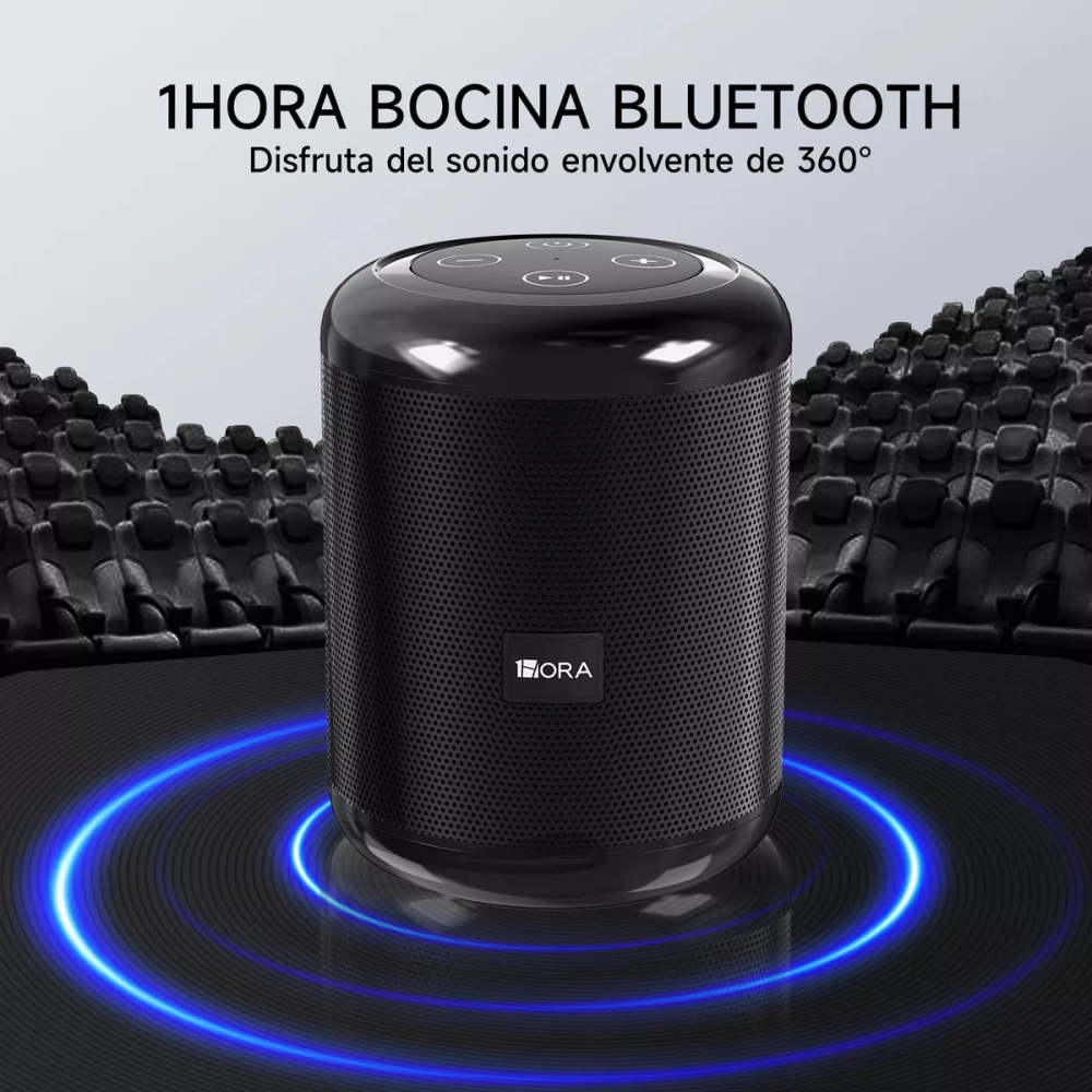 Mini Parlante Bluetooth 5.1 Portátil Recargable Radio FM USB Micro SD