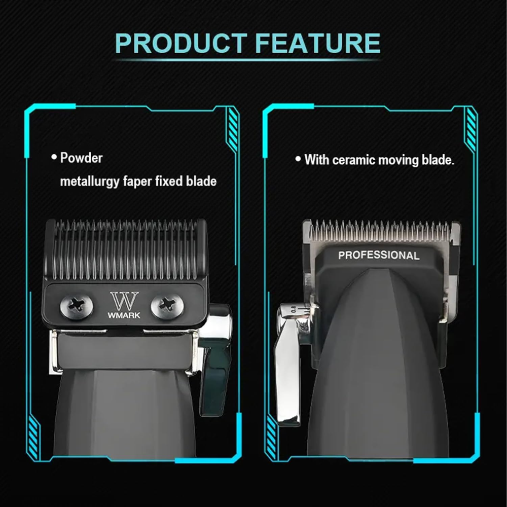 Patillera Recargable Profesional Wmark NG325 Motor Brushless 9000RPM